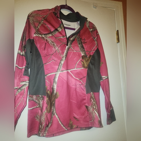 Realtree Tops - Realtree Quarter-Zip Long Sleeve Shirt